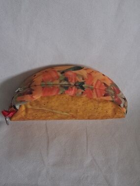 Taco-Shaped Coin Pouch